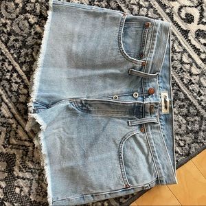 MADEWELL RELAXED DENIM SHORTS